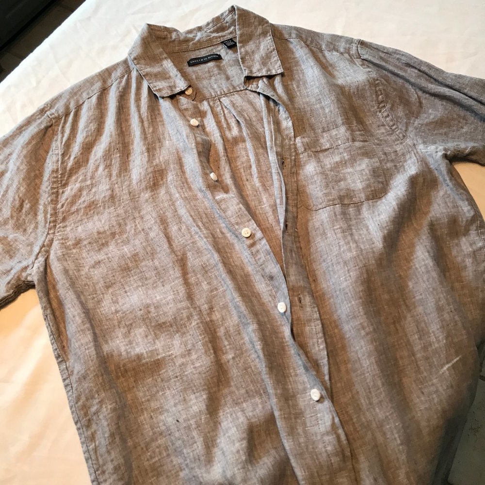 Mens Linen Shirt